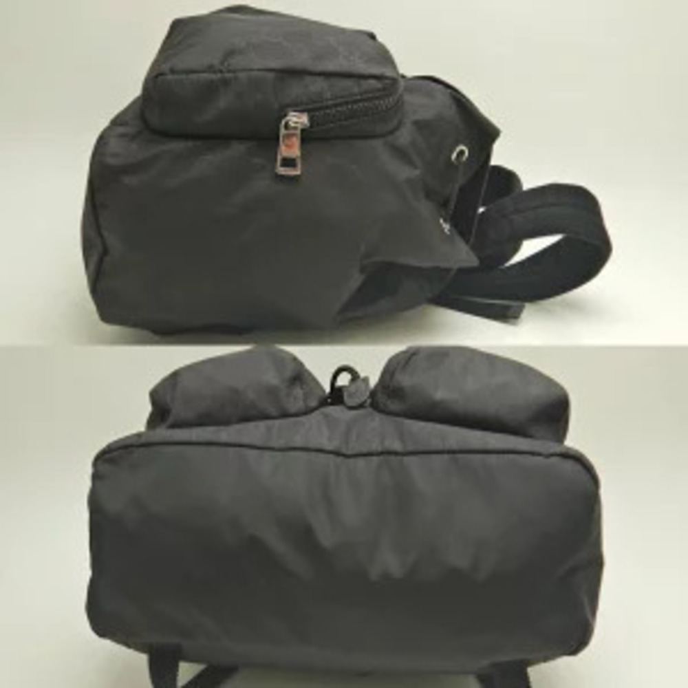 Gucci Backpack Rucksack Leather Black - Picture 4 of 9